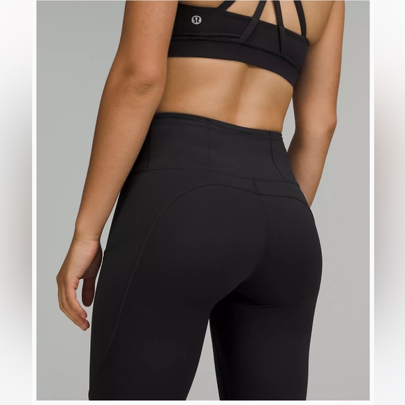 Lululemon Fast and Free High-Rise Tight 25" Black - Picture 1 of 6